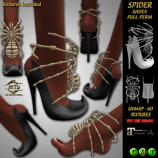 SPIDER SHOES - MAITREYA - MESH - FULL PERM