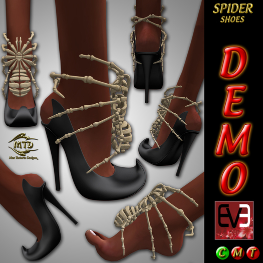 DEMO - SPIDER SHOES - EVE - MESH