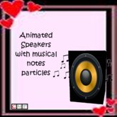 speakers gold/black