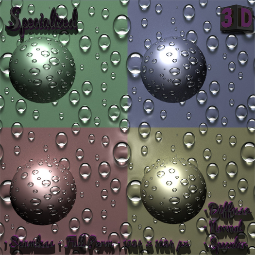 Specialized Textures Full Perms 3D Pack Multicolor drops