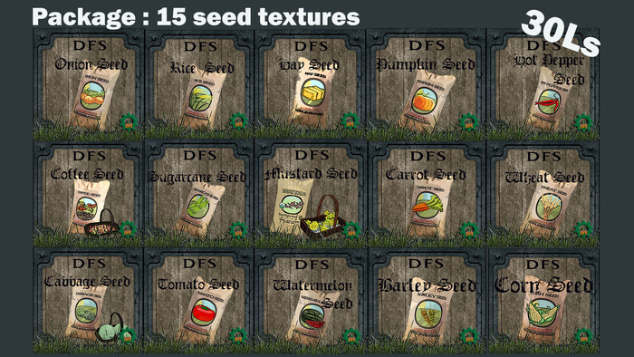 DFS pack 15 textures SEED