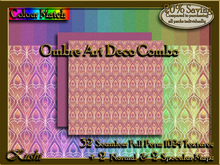 !Kushi! OmbreArtDecoCOMBO Textures -WEAR TO UNPACK