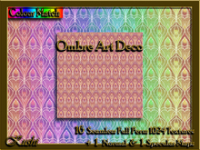!Kushi! OmbreArtDeco Textures -WEAR TO UNPACK