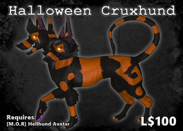 Halloween Cruxhund (Wear to Unpack)