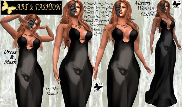 ART & FASHION - MISTERY WOMAN OUTFIT