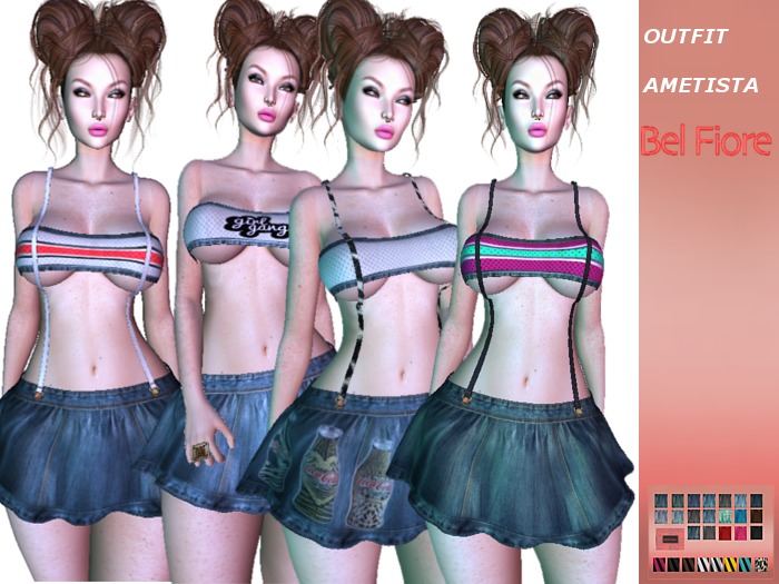 :::BEL FIORE:::AMETISTA OUTFIT
