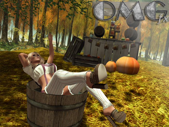 OMGfx Poses - Apple Bobbing 4 (add to unpack)