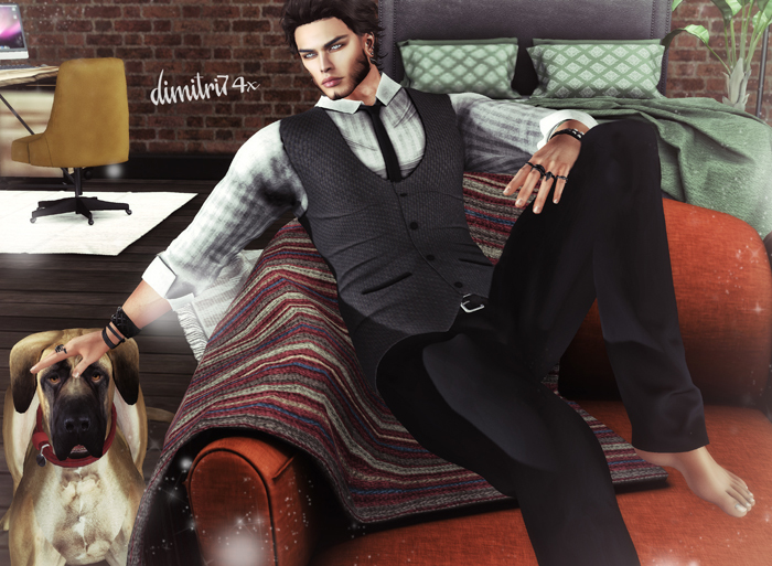 Dimi's - BAG - DEMO - Rudy Suit - Black/white