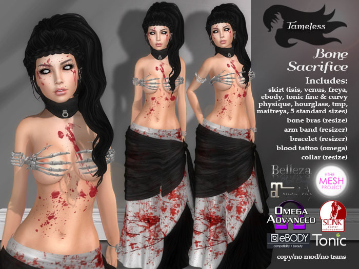 Tameless Bone Sacrifice - Halloween - Voodoo