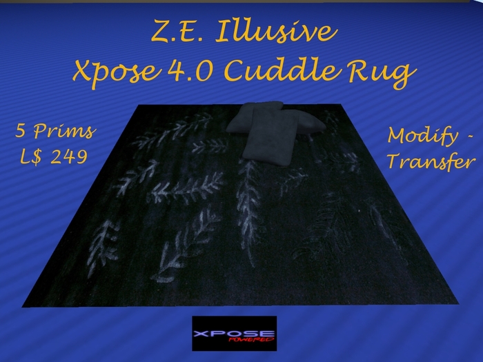 Z.E. Illusive Cuddle Rug Xpose 4.0