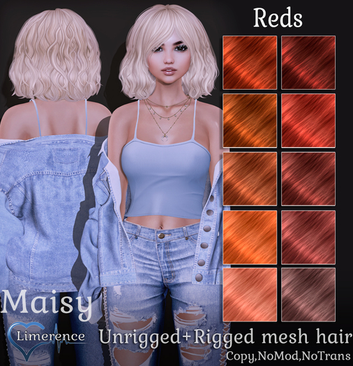 {Limerence} Maisy hair-Reds