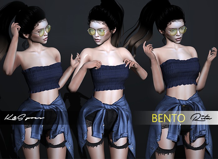 <K&S> Rita. Bento poses