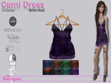 Cami Dress With Hud Celeste