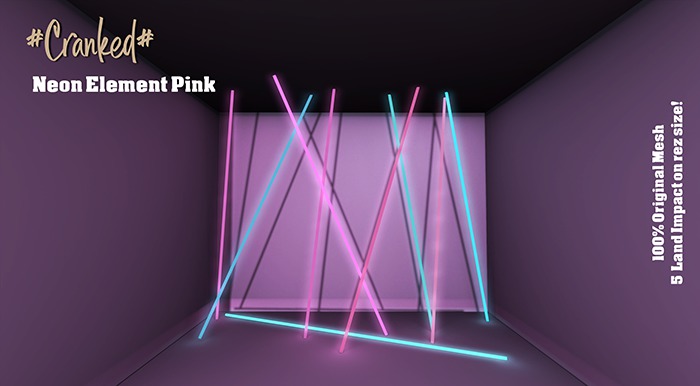 #Cranked# Neon Element Pink (Boxed HUD. Wear me)