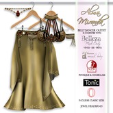 .: AlmaMiranda :. Gold Bellydancer With 8 Color HUD