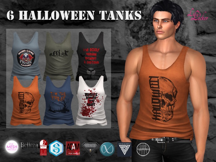 LL - DEMO Halloween Tanks (wear to unpack)