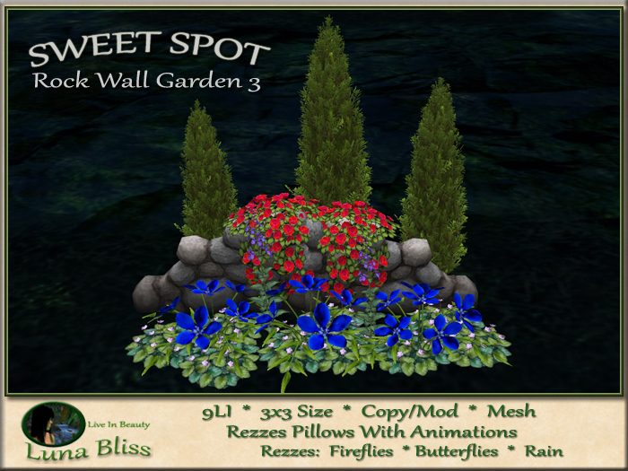 Rock Wall Garden 3 SWEET SPOT (boxed)