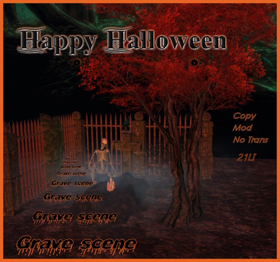 Halloween scene 5 (SELL)