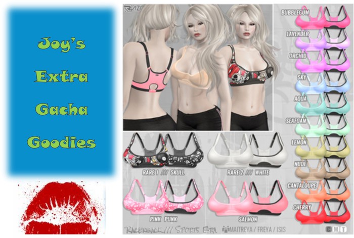 Razor/// Racerback Sport Bra - FREYA - Sky ONLY