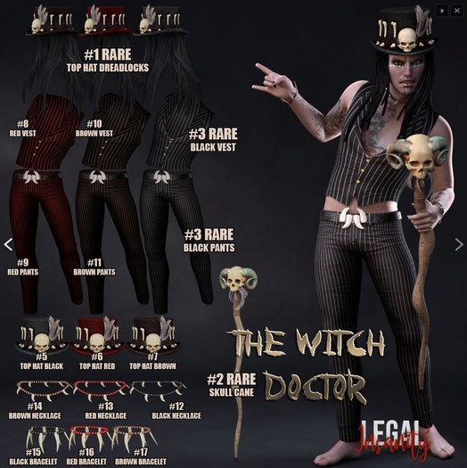 Legal Insanity - TWD* #14 Brown necklace