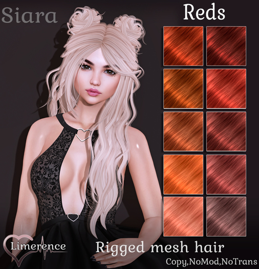 {Limerence} Siara hair-Reds