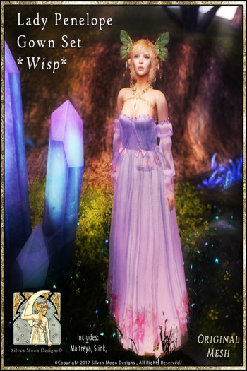 !!!SMD!!!Lady Penelope Gown Set-Wisp