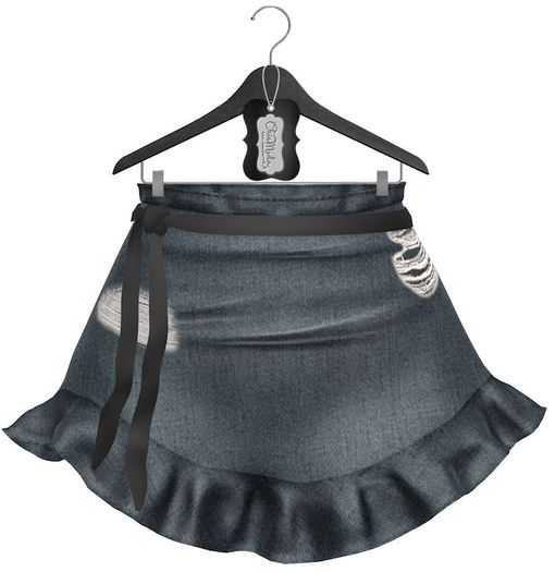 ChicModa // Emma Denim Skirt // Blue Washed (Add Me)