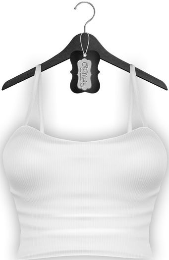ChicModa // Emma Tank // WHITE (Add Me)