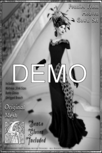 !!SMD!! Pennies From Heaven Gown Set DEMO