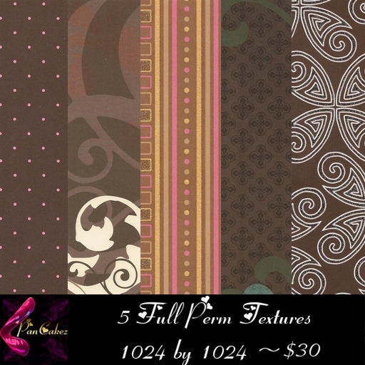 *PanCakez* Glittered Textures - Brown Pack