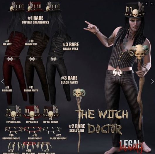 Legal Insanity - TWD* #17 Brown bracelets