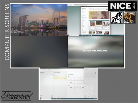 Second Life Marketplace - /\/. Commercial Electronics FATPACK