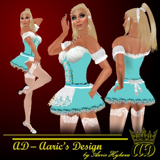 AD - Dirndl blau (box)