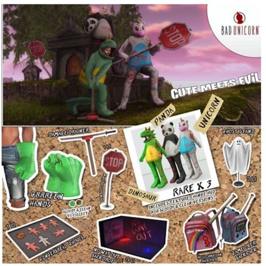 [Bad Unicorn] Don't Stop Sign (boxed)