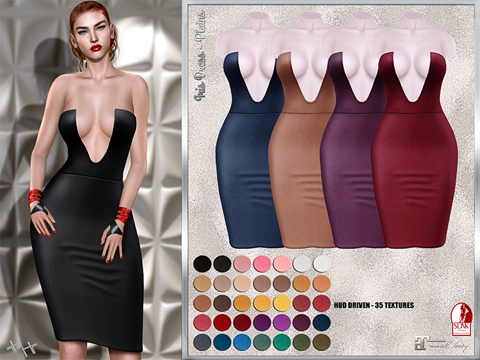 [hh] Iris Dress PLAINS