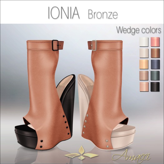Amacci Shoes - Ionia - Bronze
