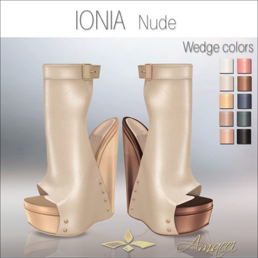 Amacci Shoes - Ionia - Nude