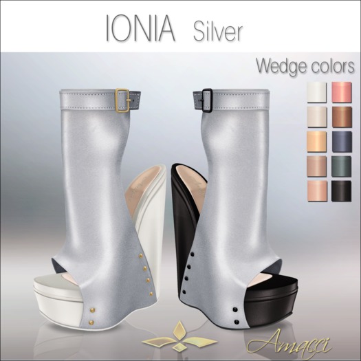 Amacci Shoes - Ionia - Silver