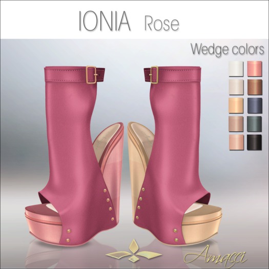 Amacci Shoes - Ionia - Rose