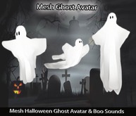[Nirvana Fashion] - Mesh Gost Avatar-Boo - Halloween Costume 