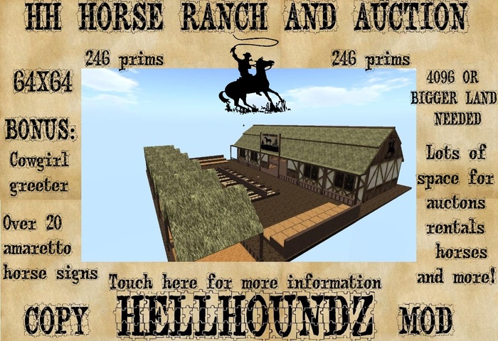 HH Horse Ranch and Auction - COPY/MOD - with extras
