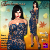 ![Enchantress] Lillian Dress Blue
