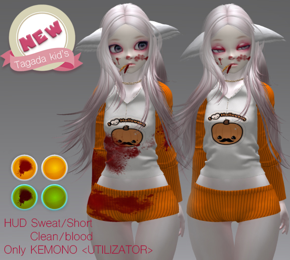 Kemono halloween Clean blood