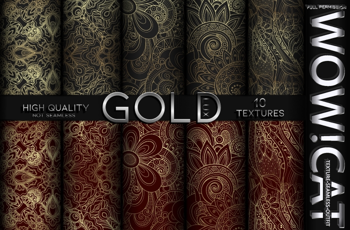 TEXTURE WOW!CAT GOLD PACK 44