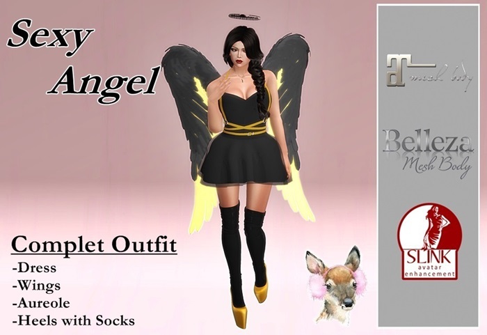 Angel Black *Complete Outfit*