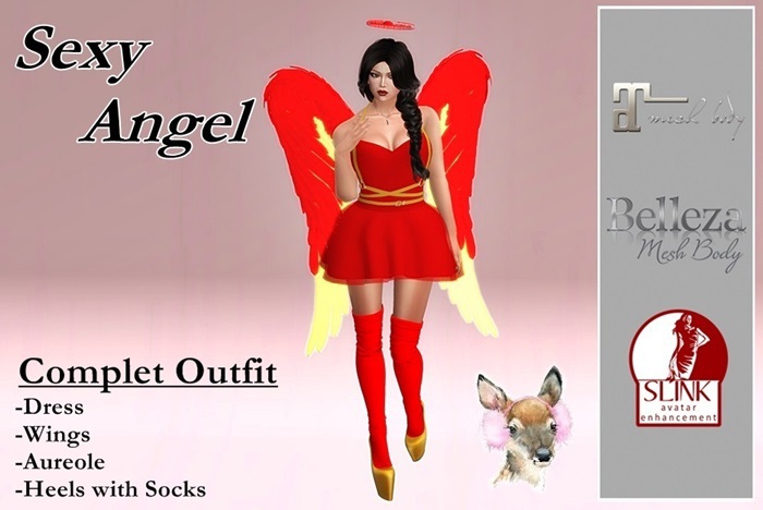 Angel Red *Complete Outfit*