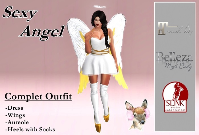 Angel White *Complete Outfit*