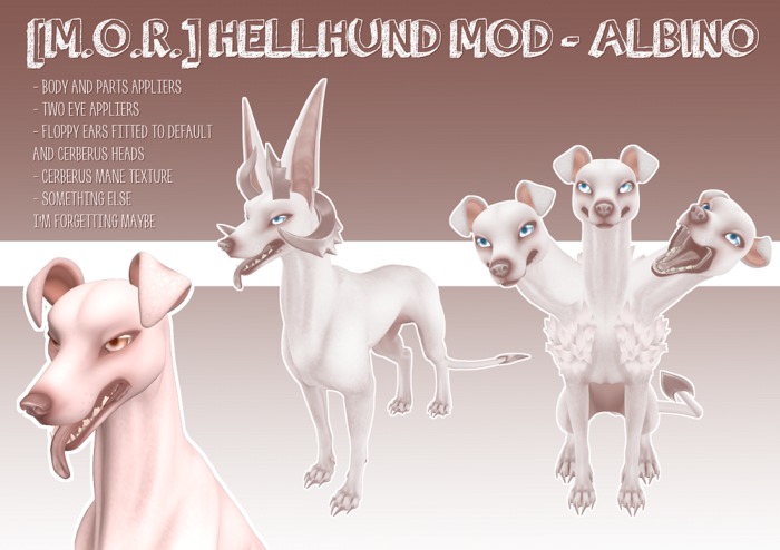 [M.O.R.] Hellhund MOD - Albino