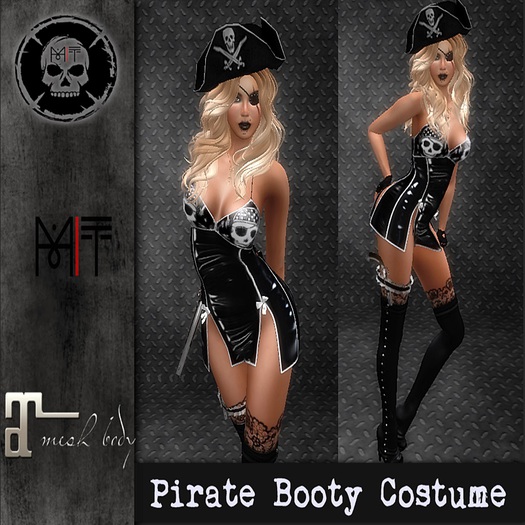 [MT] Pirate Booty Costume - Unpack HUD