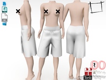 Dae Obj FBX Short Loose Pants Slink, Ocacin Standard, Belleza, Maitreya